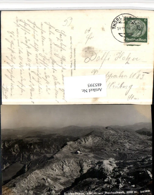 485395,Schiestlhaus Berghütte am Hochschwab b. St. Ilgen Bergkulisse