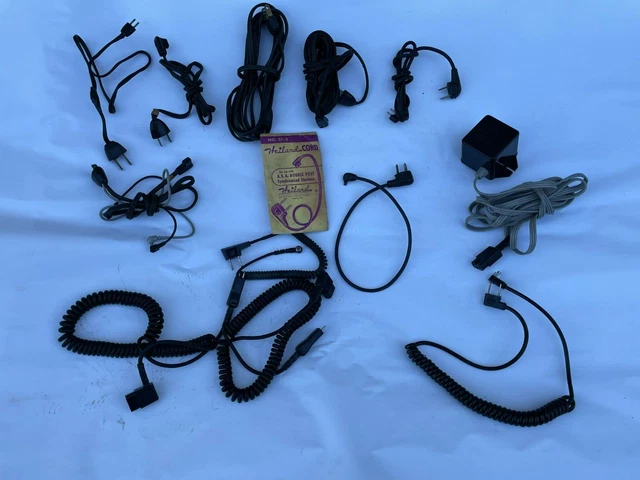 Heiland Cord A.S.A. Double Post Synchronized Assorted Cords (Lot of 12)