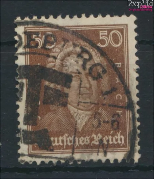 Allemand Empire 396 oblitéré 1926 Johann s. bach (9680252