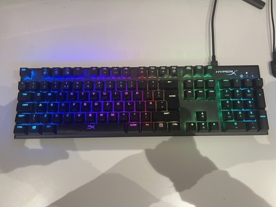 HYPERX HX-KB6RDX-UK ALLOY Origins RGB Gaming Mechanical Keyboard $67.41 - PicClick