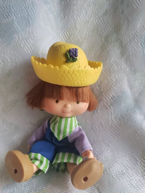 Vintage Strawberry Shortcake Huckleberry Pie Doll NOS in Box 1980s Original