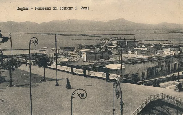 Cartolina Sardegna Cagliari Panorama Molto Bella!!!