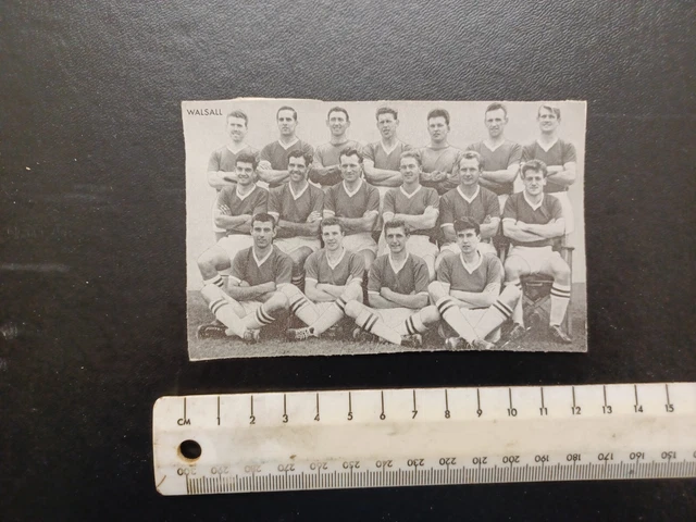 Fußballkarte - WALSALL - Thomson Star Teams von 1961