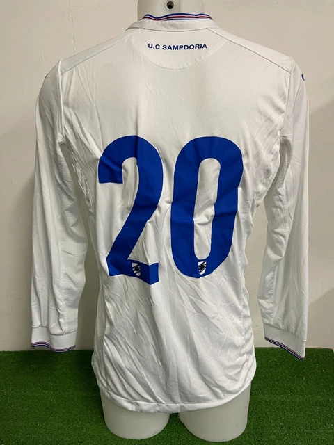 Maillot Sampdoria Domicile 2008-2009 – Kappa, AS Beal 30, Taille M, Bleu, Excellent état