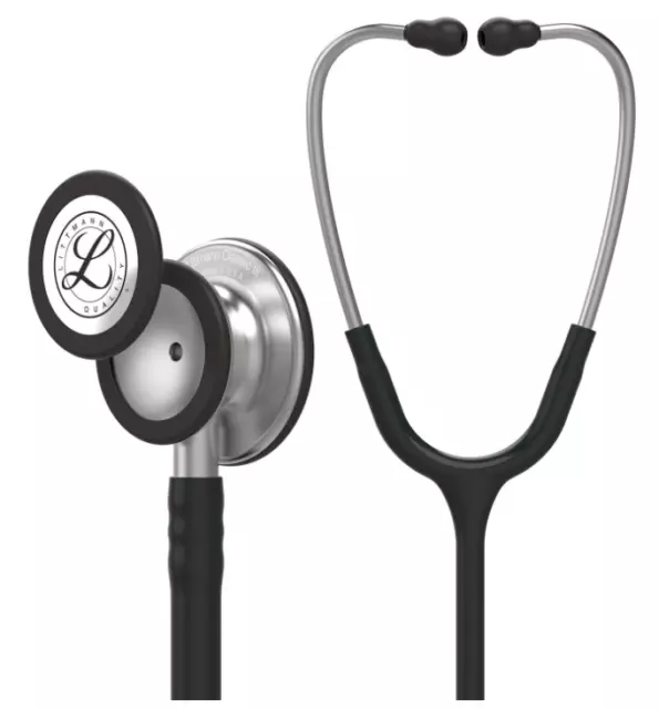 3M Littmann Classic III Monitoring Stethoscope, Black Tube, 27 inch, 5620