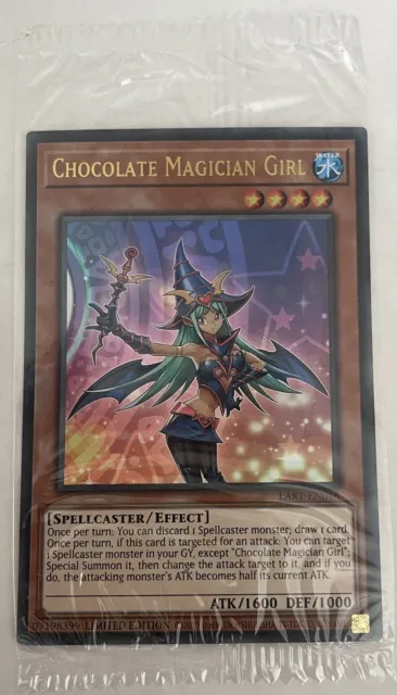 YUGIOH Chocolate Magician Girl LART-EN046 Ultra Rare Limited Edition SEALED