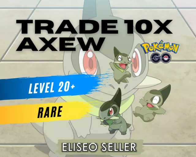 Pokémon GO Trade Deino x10 - Trade Deino x10 Community day - Chance Lucky