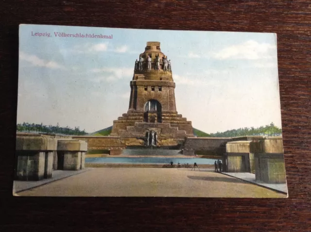 Alte Postkarte Ak Leipzig Völkerschlachtdenkmal   #239