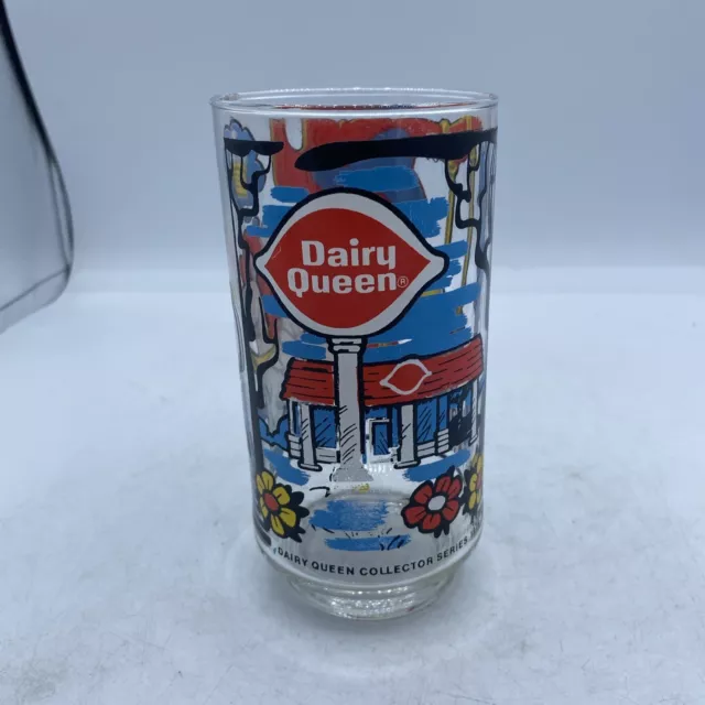 Dairy Queen Restaurant Promo Collectible Drinking Glass 1976 SWEET NELL