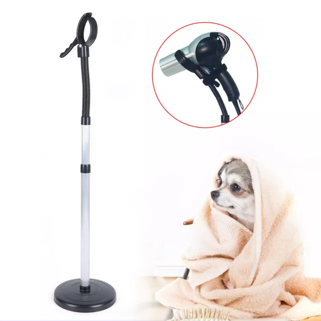 Hands Free Stand fit Hair Blow Dryer Fixed Vertical Blower Frame Heat Gun Holder