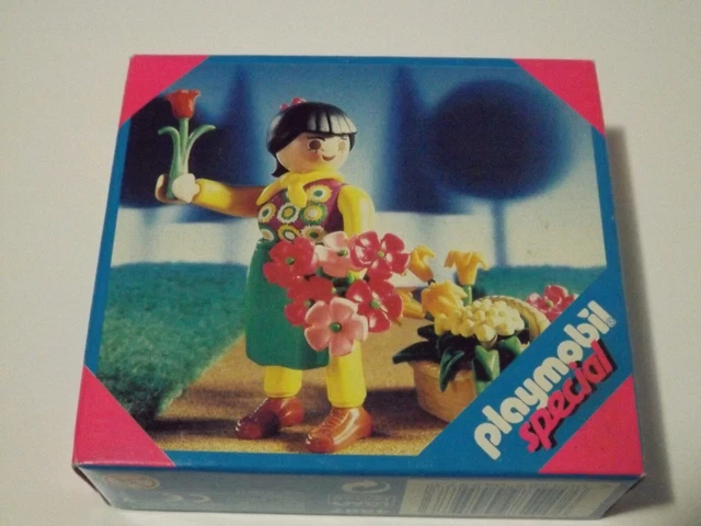 PLAYMOBIL AFFICHE PANNEAU Fruits Marché Ref 5341 Victorien Serie Rose