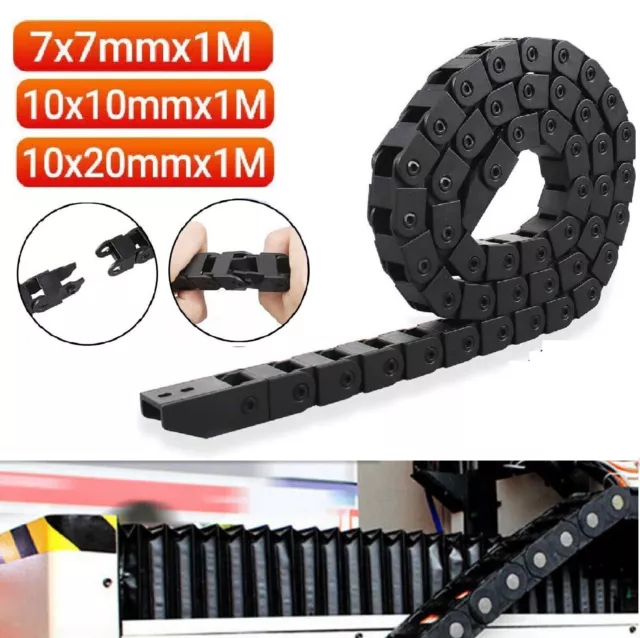 Nylon Towline Cable Carrier Drag Chain Plastic Towline Machine Tool Nested Track