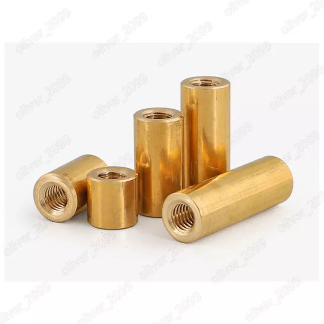 Brass Lengthen Round Nuts Standoff Spacer Pillar M3 M3.5 M4