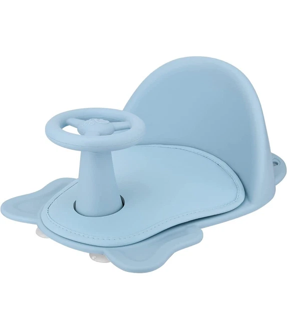 Newborn Infant Baby Bath Seat Tub Chair Anti-slip Bathtub Bathing Shower Chair