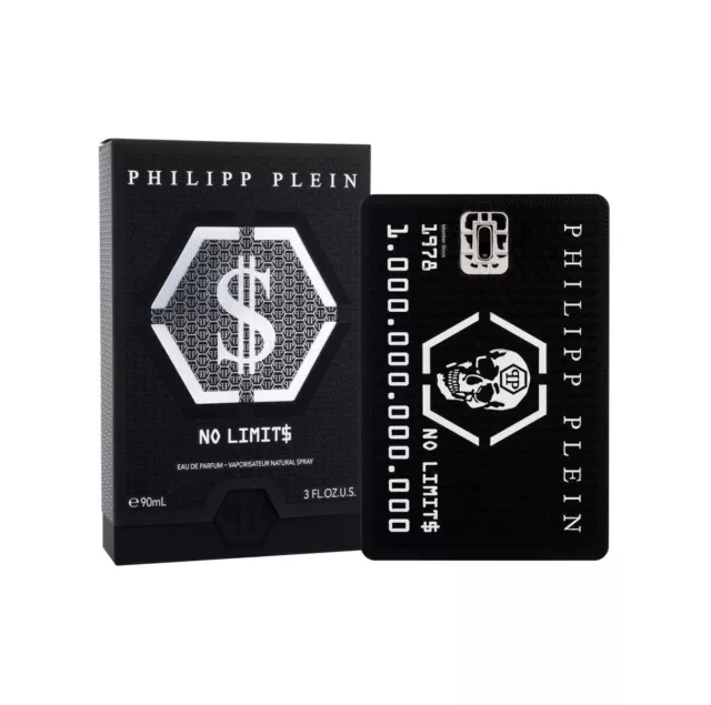 Philipp Plein No Limits EDP 50 ml/90 ml eau de parfum da uomo nuova e sigillata