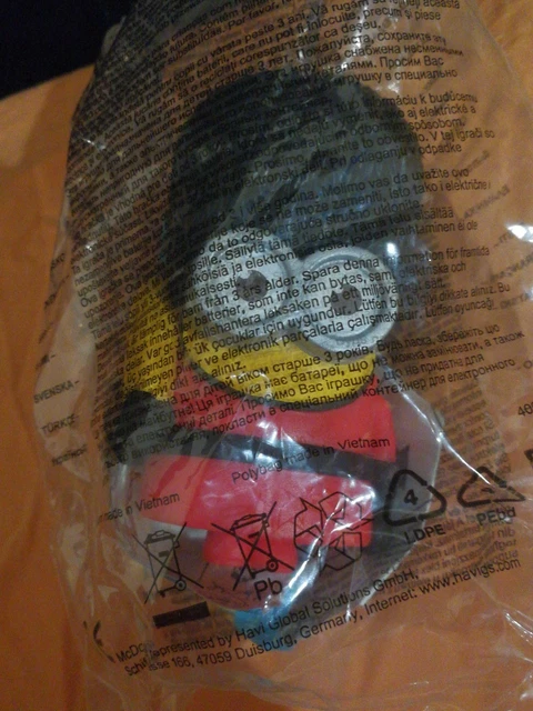 McDonald's Happy Meal Toys Minions 2015 Guard Minion UK Brand New sealed