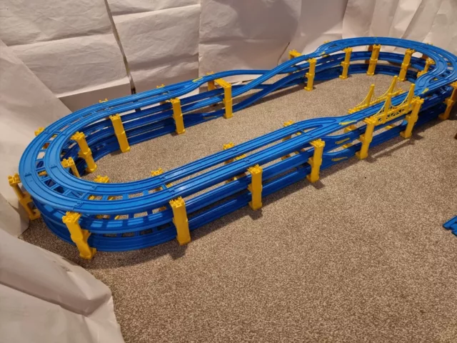 TOMY PLARAIL TRACKMASTER SUPER HUGE 3 TIER TRACK SET Thomas Tank & FRIENDS COMPT