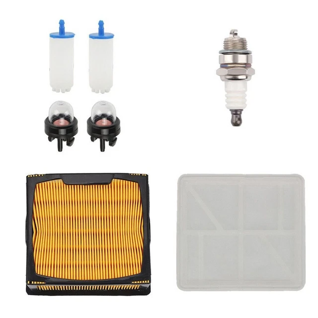 Filtre à air avec Bougie d'allumage, Filtre à Carburant Compatible with débroussailleuse STIHL