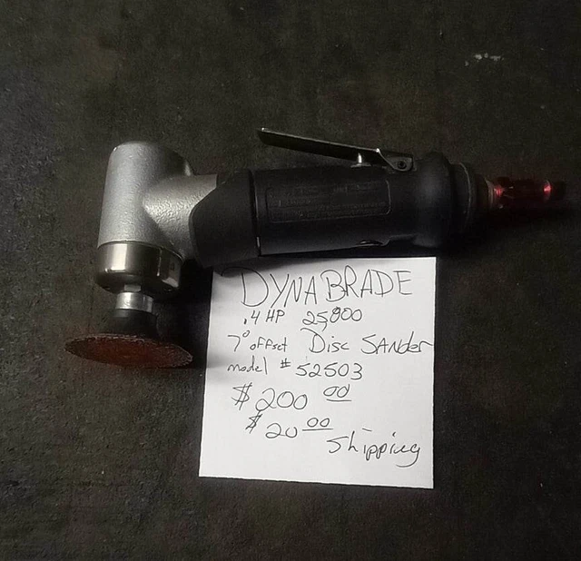 Dynabrade disc sander Model #52503 CLEARANCE SALE Dynabrade disc sander Model #52503 CLEARANCE SALE