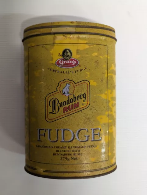 Vintage Bundaberg Rum Fudge Tin