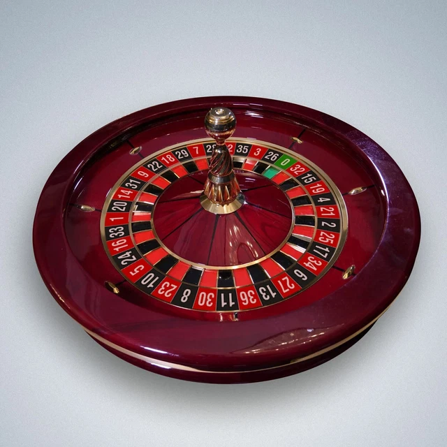 32" FULL SIZE Casino Roulette Wheel Dark Wood with Spinning Handle and 2 Balls £5,499.92 - PicClick UK