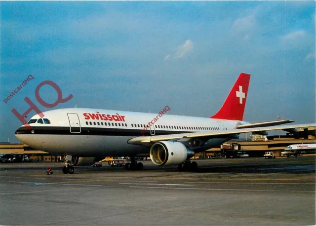 Picture Postcard:;SWISSAIR AIRBUS A310