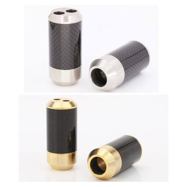 4x Cavo Altoparlante Hifi Con Splitter A Y 1 A 2 – Jack Maschio 3.5mm In Alluminio - Foto 5