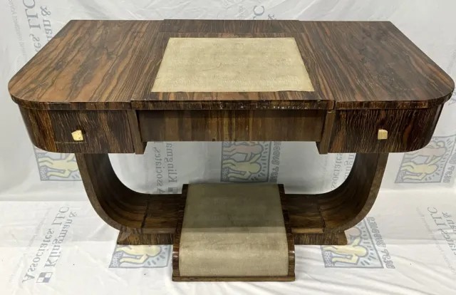 Art Deco Vanity Desk in the style of Émile Jacques Ruhlmann.