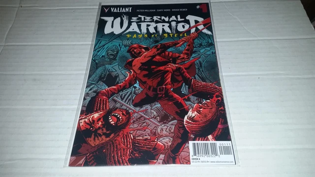 Eternal Warrior Days of Steel Complete Run # 1 2 3 (2014, Valiant) 1st Print