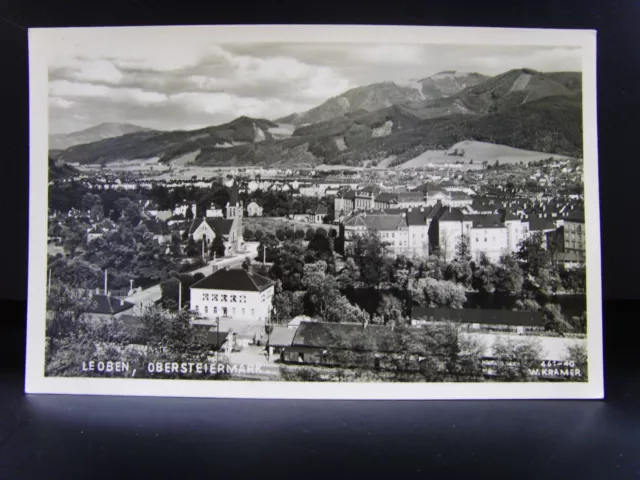 Steiermark Original    Ansichtskarte Leoben   um  1940