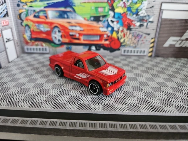 Hot Wheels 1991 GMC Syclone Diecast Car - Red, 1:64 Scale, Car Culture Power Trip Series 5/5