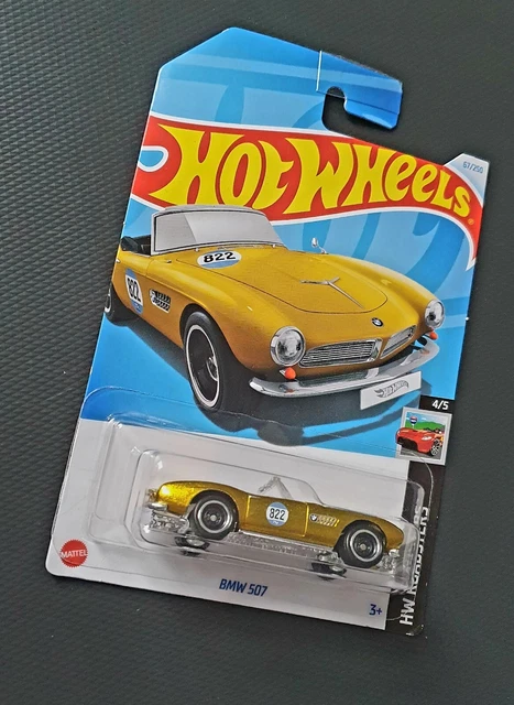 RARE HOT WHEELS 2024 Super Treasure Hunt STH 67/250 Gold BMW 507 HW ...
