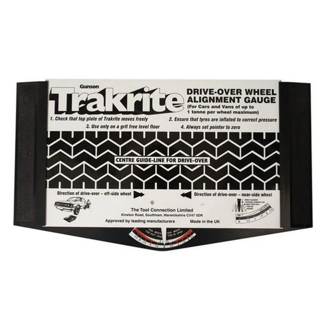 Plateau De Reglage Du Parallelisme Gunson Trakrite G4008
