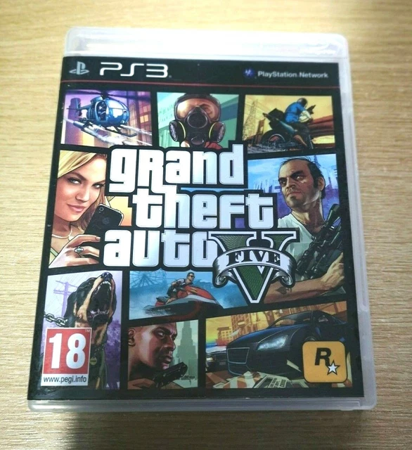 GRAND THEFT AUTO V GTA 5 Playstation 3 PS3 Game FREE P&P £5.99