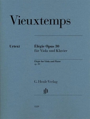 Élégie op. 30 für Viola und Klavier|Broschiertes Buch|Deutsch
