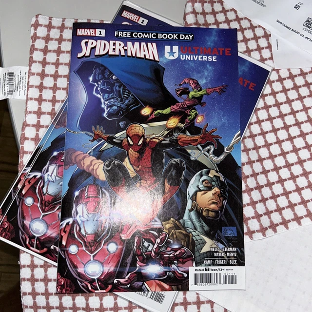 FREE COMIC BOOK DAY FCBD 2024 ULTIMATE UNIVERSE SPIDERMAN 1 First