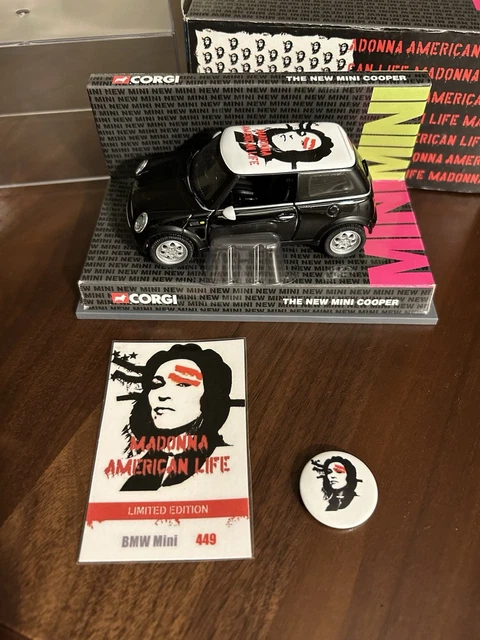 マドンナ　 American Life 　Corgi製　Mini Cooper マドンナ American Life Corgi製 Mini Cooper Madonna American