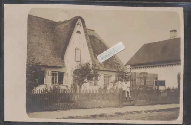 Westerland Sylt  Haus Straße   Geschrieben Westerland  alte Fotokarte gest. 1925