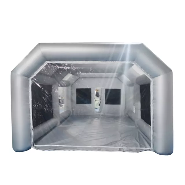 8*4*3m Aufblasbare Zelt Lackierkabine Spray Booth Sprüh Tent Autoschutz Luftzelt