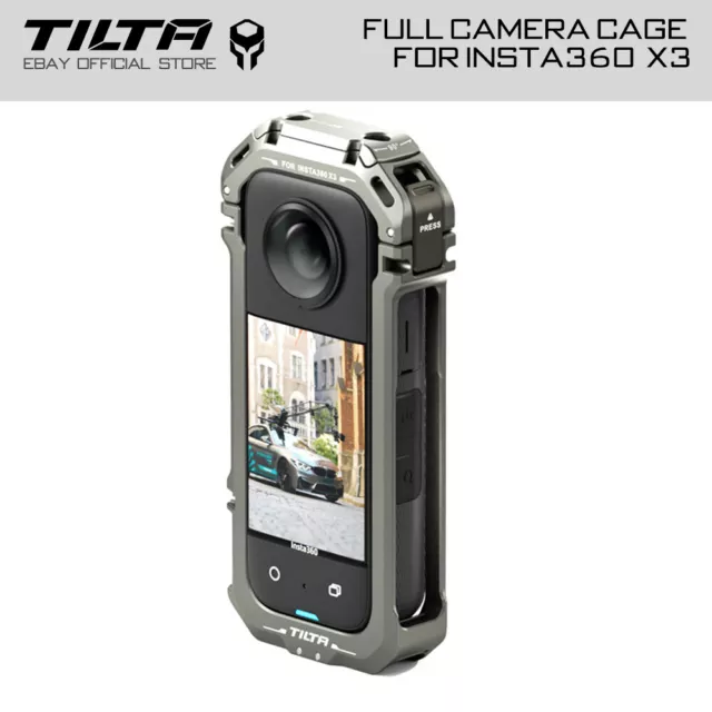TILTA PER Insta360 X3 Camera Cage Basic Kit Film Videocamer Fotocamera Stabliser
