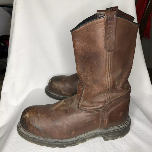 RED WING SUPERSOLE 2.0 Safety Toe 11 Inch Brown Boots 3505 Men’s 11.5