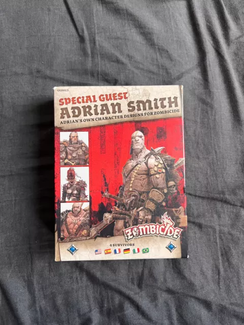 Zombicide Special Guest - Black Plague - Adrian Smith - PRO PRE PAINTED