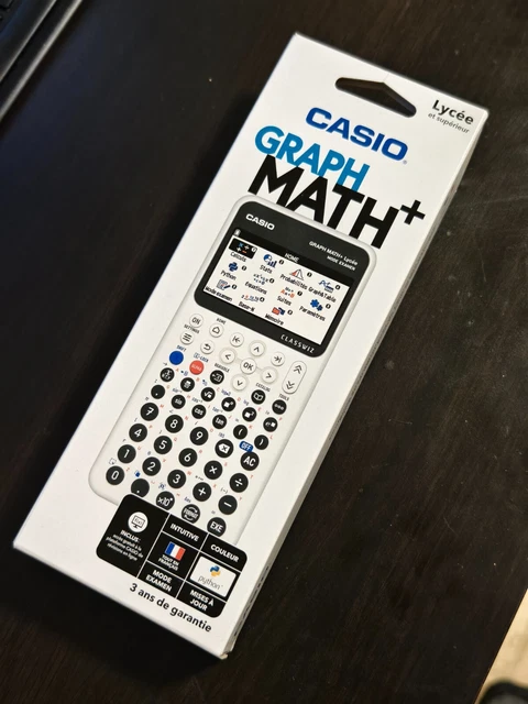 CALCULATRICE CASIO GRAPH Math+ neuve 2025 pas déballée EUR 96,00 ...