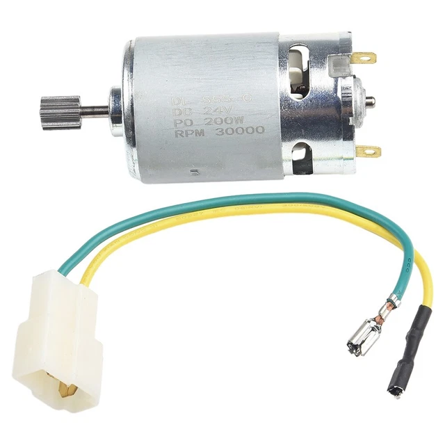 Moteur Puissance Voiture Jouet Sileduove Moteur Électrique 555-C 24V Haute Vitesse 18000 RPM - Jouet Voiture Enfant - Puissant & Durable