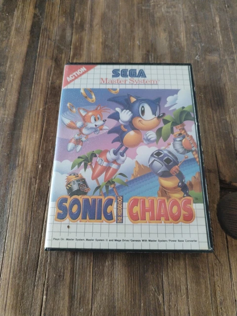 JEU SEGA MASTER System Sonic The Hedgehog Chaos EUR 20,00 - PicClick FR