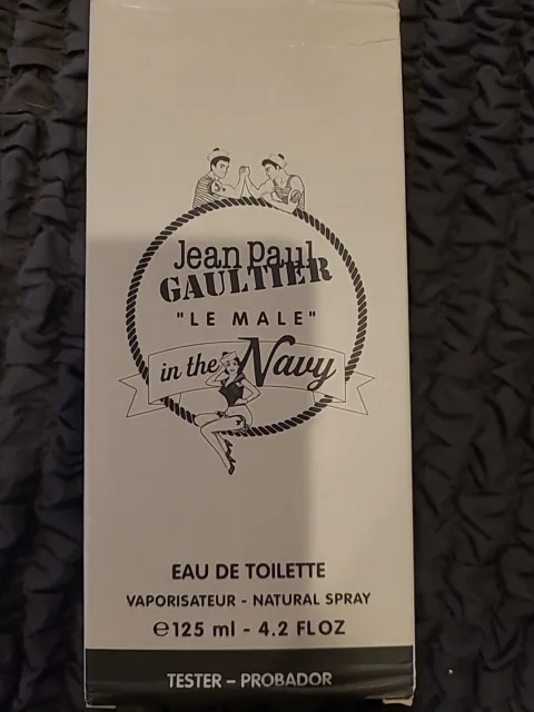 LE MALE IN THE NAVY * Jean Paul Gaultier 4.2 oz Eau De Toilette Men Cologne