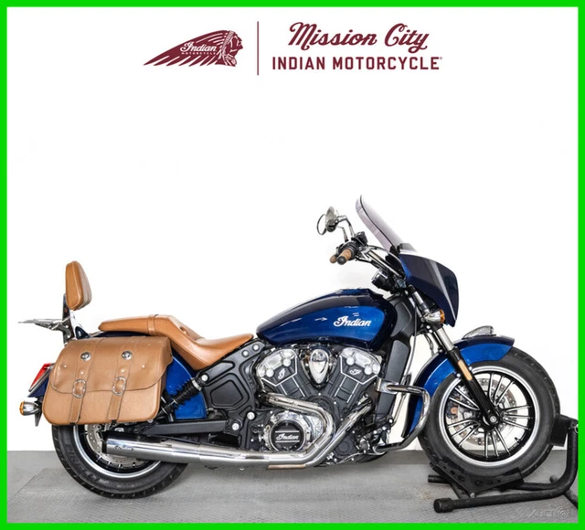 2021 Indian Scout ABS Deepwater Metallic