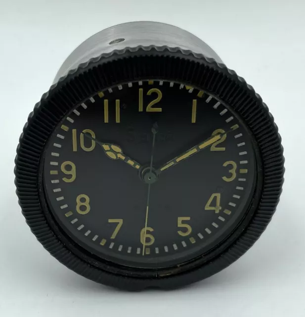 AVRM USSR Soviet Military Tank Panel Clock 5 Days #61755