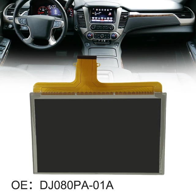 LCD Screen Car Monitor 1 Pcs 8Inch LCD Car Accessories DJ080PA-01A Replacement