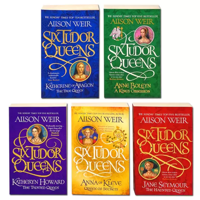 Alison Weir Six Tudor Queens Collection 5 Books Set collection | Alison Weir 3